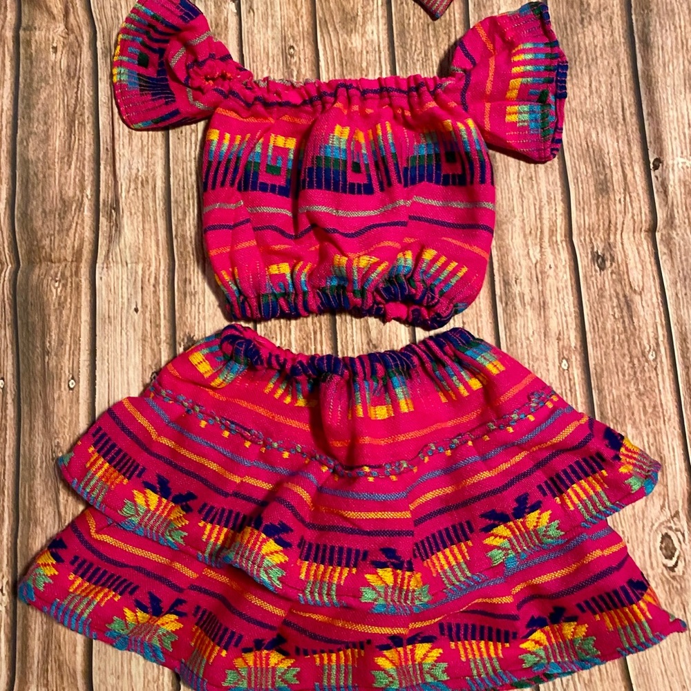 Handmade Girl’s Mexican Outfit